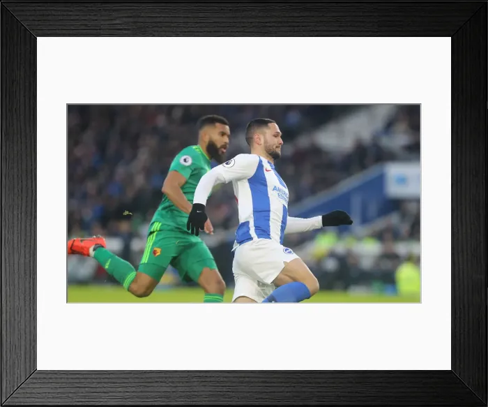 Framed Print : Brighton and Hove Albion vs. Watford: Premier League Showdown at American Express Community Stadium (02FEB19) Framed Print : Brighton and Hove Albion vs. Watford: Premier League Showdown at American Express Community Stadium (02FEB19)