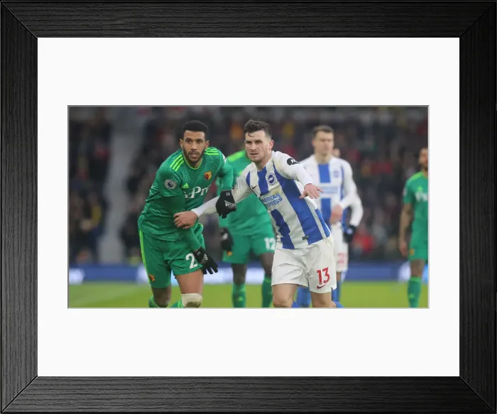Framed Print : Brighton and Hove Albion vs. Watford: Premier League Showdown at American Express Community Stadium (02FEB19) Framed Print : Brighton and Hove Albion vs. Watford: Premier League Showdown at American Express Community Stadium (02FEB19)