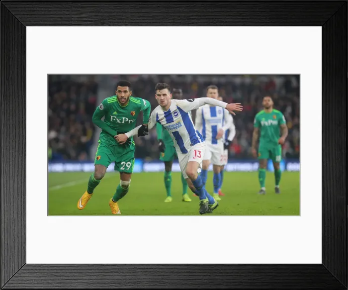 Framed Print : Brighton and Hove Albion vs. Watford: Premier League Showdown at American Express Community Stadium (02FEB19) Framed Print : Brighton and Hove Albion vs. Watford: Premier League Showdown at American Express Community Stadium (02FEB19)