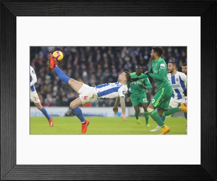 Framed Print : Brighton and Hove Albion vs. Watford: Premier League Showdown at American Express Community Stadium (02FEB19) Framed Print : Brighton and Hove Albion vs. Watford: Premier League Showdown at American Express Community Stadium (02FEB19)