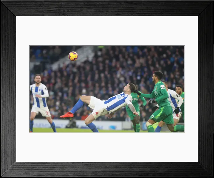 Framed Print : Brighton and Hove Albion vs. Watford: Premier League Showdown at American Express Community Stadium (02FEB19) Framed Print : Brighton and Hove Albion vs. Watford: Premier League Showdown at American Express Community Stadium (02FEB19)