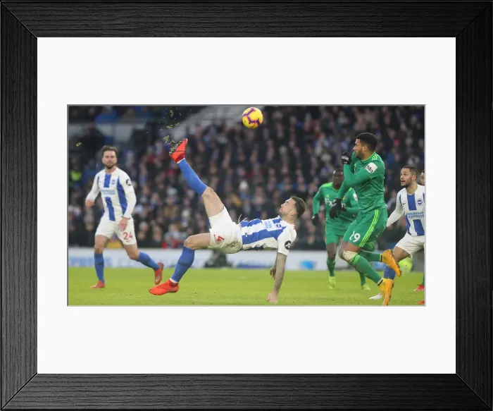 Framed Print : Brighton and Hove Albion vs. Watford: Premier League Showdown at American Express Community Stadium (02FEB19) Framed Print : Brighton and Hove Albion vs. Watford: Premier League Showdown at American Express Community Stadium (02FEB19)