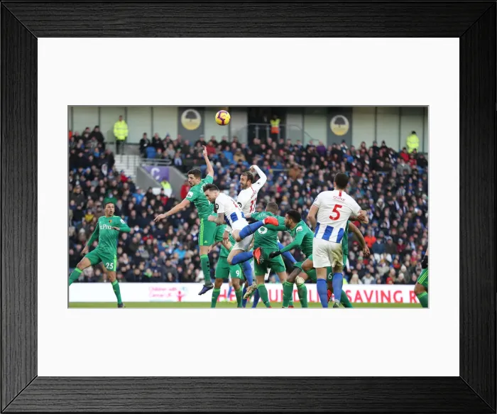 Framed Print : Brighton and Hove Albion vs. Watford: Premier League Showdown at American Express Community Stadium (02FEB19) Framed Print : Brighton and Hove Albion vs. Watford: Premier League Showdown at American Express Community Stadium (02FEB19)