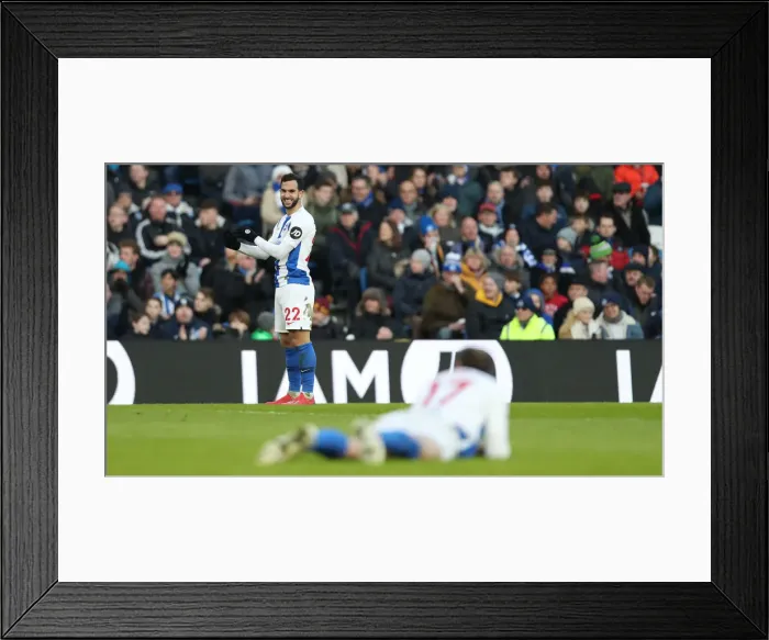 Framed Print : Brighton and Hove Albion vs. Watford: Premier League Showdown at American Express Community Stadium (February 2, 2019) Framed Print : Brighton and Hove Albion vs. Watford: Premier League Showdown at American Express Community Stadium (February 2, 2019)