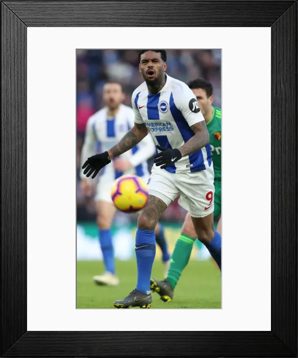 Framed Print : Brighton and Hove Albion vs. Watford: Premier League Showdown at American Express Community Stadium (February 2019) Framed Print : Brighton and Hove Albion vs. Watford: Premier League Showdown at American Express Community Stadium (February 2019)
