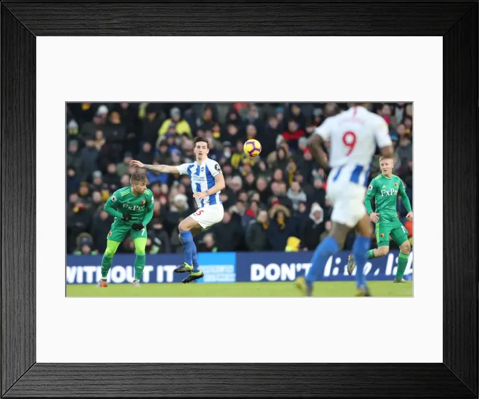 Framed Print : Brighton and Hove Albion vs. Watford: Premier League Showdown at American Express Community Stadium (02FEB19) Framed Print : Brighton and Hove Albion vs. Watford: Premier League Showdown at American Express Community Stadium (02FEB19)