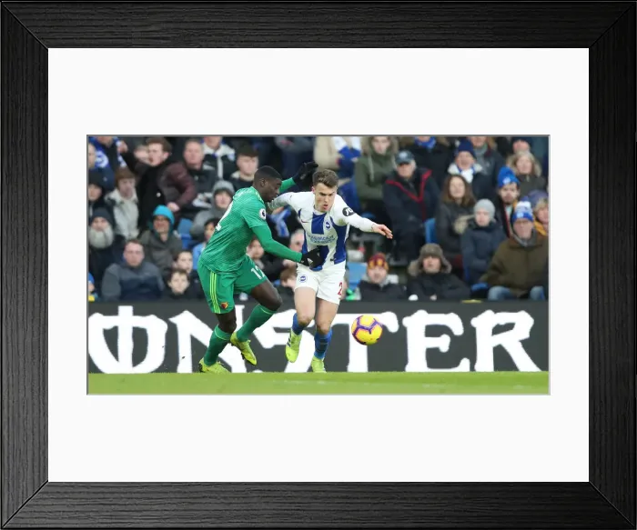 Framed Print : Brighton and Hove Albion vs. Watford: Premier League Showdown at American Express Community Stadium (02FEB19) Framed Print : Brighton and Hove Albion vs. Watford: Premier League Showdown at American Express Community Stadium (02FEB19)