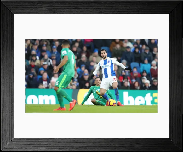 Framed Print : Brighton and Hove Albion vs. Watford: Premier League Showdown at American Express Community Stadium (February 2, 2019) Framed Print : Brighton and Hove Albion vs. Watford: Premier League Showdown at American Express Community Stadium (February 2, 2019)