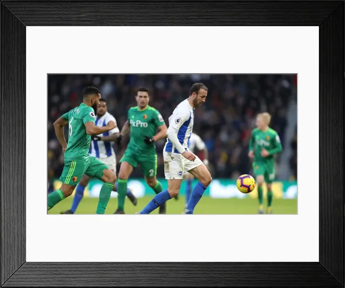 Framed Print : Brighton and Hove Albion vs. Watford: Premier League Showdown at American Express Community Stadium (02FEB19) Framed Print : Brighton and Hove Albion vs. Watford: Premier League Showdown at American Express Community Stadium (02FEB19)