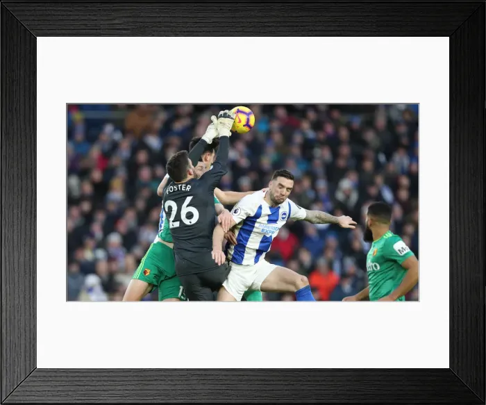 Framed Print : Brighton and Hove Albion vs. Watford: Premier League Showdown at American Express Community Stadium (02FEB19) Framed Print : Brighton and Hove Albion vs. Watford: Premier League Showdown at American Express Community Stadium (02FEB19)