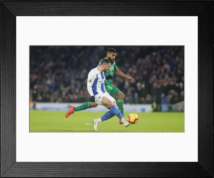 Framed Print : Brighton and Hove Albion vs. Watford: Premier League Showdown at American Express Community Stadium (February 2, 2019) Framed Print : Brighton and Hove Albion vs. Watford: Premier League Showdown at American Express Community Stadium (February 2, 2019)