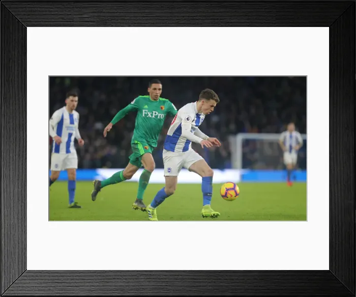 Framed Print : Brighton and Hove Albion vs. Watford: Premier League Showdown at American Express Community Stadium (02FEB19) Framed Print : Brighton and Hove Albion vs. Watford: Premier League Showdown at American Express Community Stadium (02FEB19)