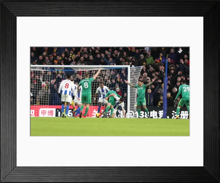 Framed Print : Brighton and Hove Albion vs. Watford: Premier League Showdown at American Express Community Stadium (February 2, 2019) Framed Print : Brighton and Hove Albion vs. Watford: Premier League Showdown at American Express Community Stadium (February 2, 2019)