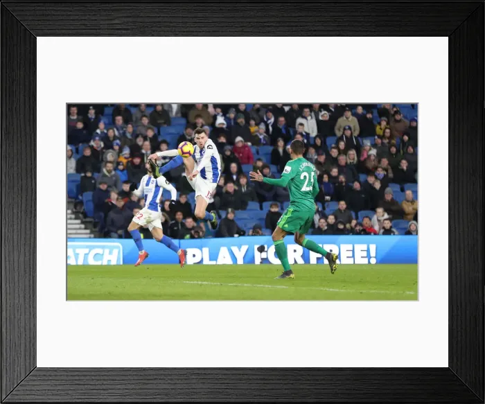 Framed Print : Intense Premier League Showdown: Brighton & Hove Albion vs. Watford (02FEB19) Framed Print : Intense Premier League Showdown: Brighton & Hove Albion vs. Watford (02FEB19)