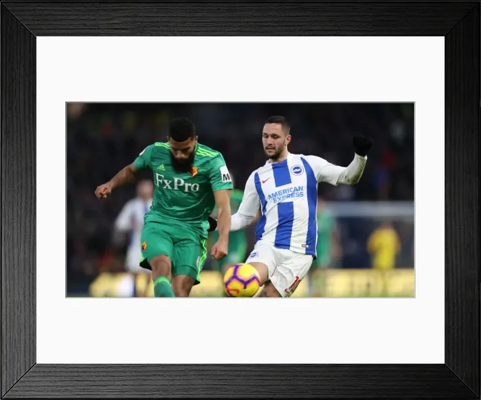 Framed Print : Brighton and Hove Albion vs. Watford: Premier League Showdown at American Express Community Stadium (02FEB19) Framed Print : Brighton and Hove Albion vs. Watford: Premier League Showdown at American Express Community Stadium (02FEB19)