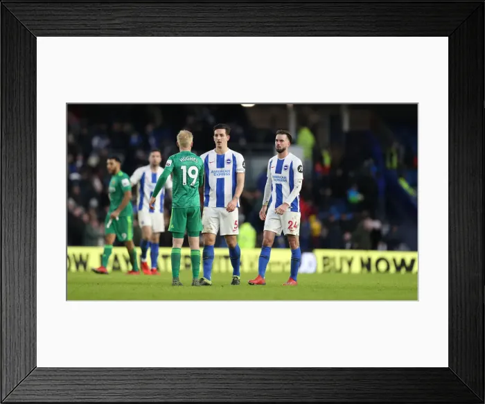 Framed Print : Brighton and Hove Albion vs. Watford: Premier League Showdown at American Express Community Stadium (02FEB19) Framed Print : Brighton and Hove Albion vs. Watford: Premier League Showdown at American Express Community Stadium (02FEB19)