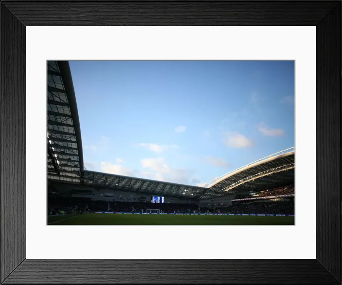Framed Print : Brighton and Hove Albion vs. Watford: Premier League Showdown at American Express Community Stadium (February 2, 2019) Framed Print : Brighton and Hove Albion vs. Watford: Premier League Showdown at American Express Community Stadium (February 2, 2019)