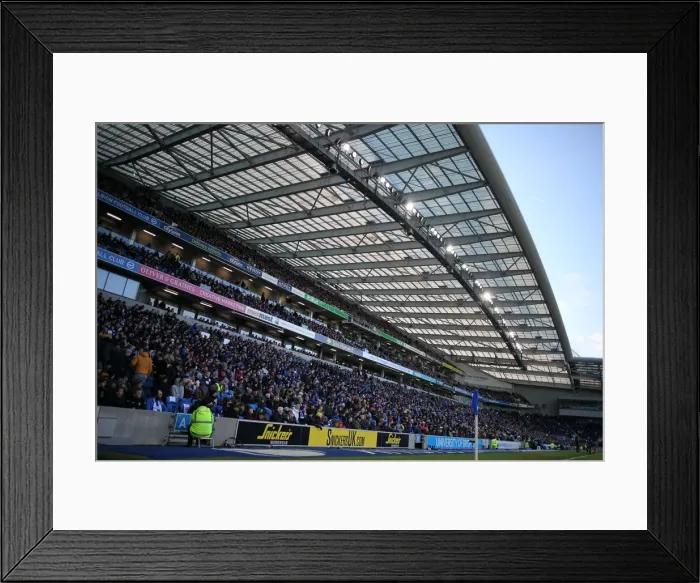 Framed Print : Brighton and Hove Albion vs. Watford: Premier League Showdown at American Express Community Stadium (02FEB19) Framed Print : Brighton and Hove Albion vs. Watford: Premier League Showdown at American Express Community Stadium (02FEB19)