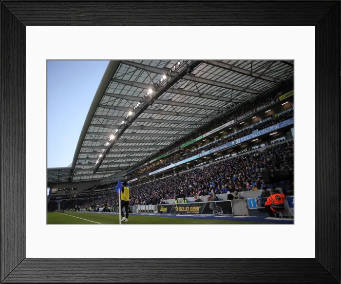 Framed Print : Brighton and Hove Albion vs. Watford: Premier League Clash at American Express Community Stadium (02FEB19) Framed Print : Brighton and Hove Albion vs. Watford: Premier League Clash at American Express Community Stadium (02FEB19)