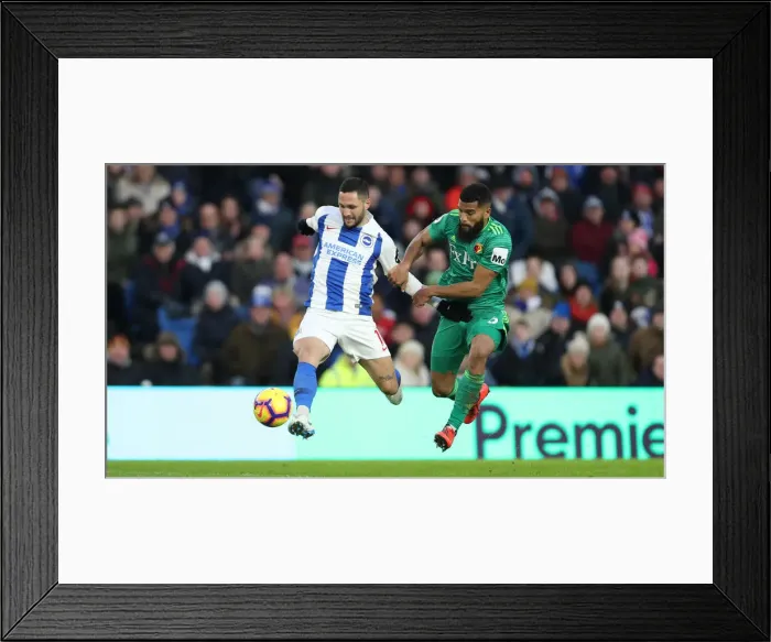 Framed Print : Brighton and Hove Albion vs. Watford: Intense Premier League Clash at American Express Community Stadium (02.02.2019) Framed Print : Brighton and Hove Albion vs. Watford: Intense Premier League Clash at American Express Community Stadium (02.02.2019)
