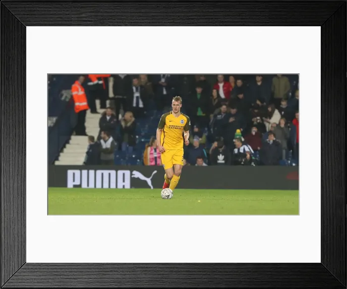 Framed Print : FA Cup Showdown: West Bromwich Albion vs. Brighton & Hove Albion (06FEB19)