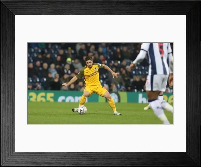 Framed Print : Brighton and Hove Albion vs. West Bromwich Albion: Emirates FA Cup Clash at The Hawthorns (06FEB19) Framed Print : Brighton and Hove Albion vs. West Bromwich Albion: Emirates FA Cup Clash at The Hawthorns (06FEB19)