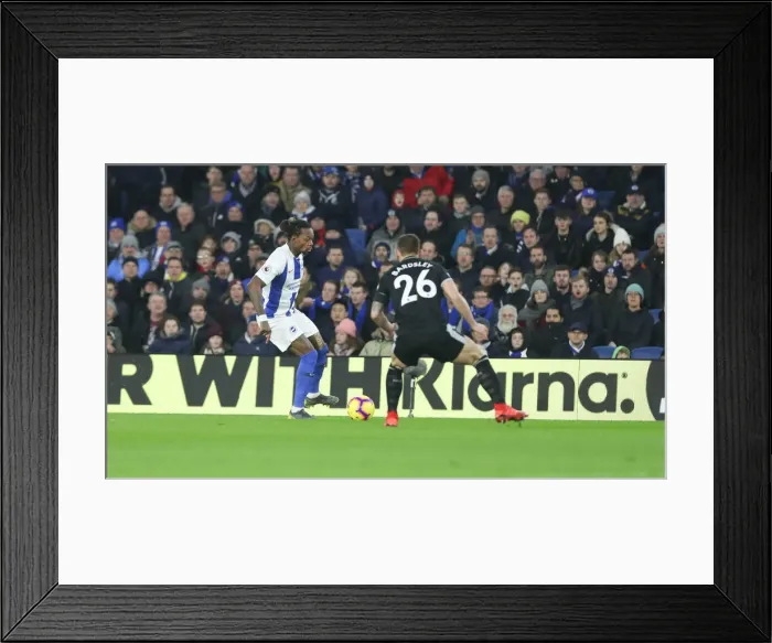Framed Print : Intense Premier League Showdown: Brighton & Hove Albion vs. Burnley (February 2019) Framed Print : Intense Premier League Showdown: Brighton & Hove Albion vs. Burnley (February 2019)