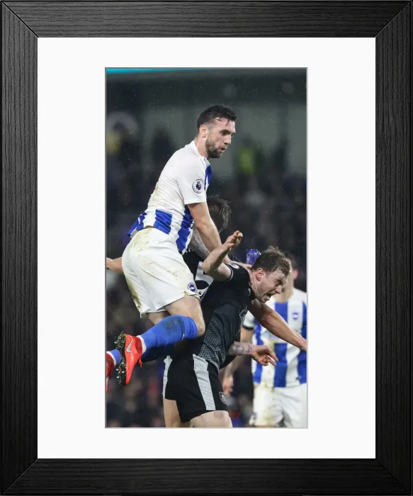 Framed Print : Intense Premier League Showdown: Brighton & Hove Albion vs. Burnley (February 2019) Framed Print : Intense Premier League Showdown: Brighton & Hove Albion vs. Burnley (February 2019)