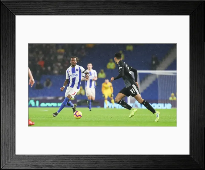 Framed Print : Intense Premier League Showdown: Brighton & Hove Albion vs. Burnley (February 2019) Framed Print : Intense Premier League Showdown: Brighton & Hove Albion vs. Burnley (February 2019)