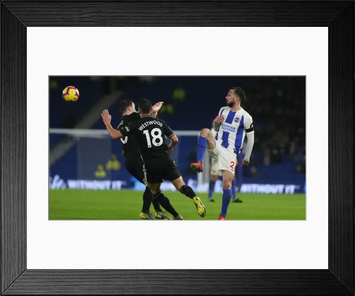 Framed Print : Intense Premier League Showdown: Brighton & Hove Albion vs. Burnley (09FEB19) Framed Print : Intense Premier League Showdown: Brighton & Hove Albion vs. Burnley (09FEB19)
