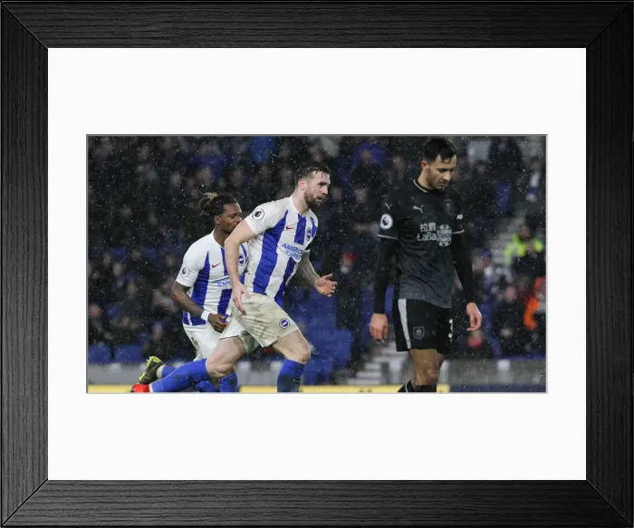 Framed Print : Intense Premier League Showdown: Brighton & Hove Albion vs. Burnley (09FEB19) Framed Print : Intense Premier League Showdown: Brighton & Hove Albion vs. Burnley (09FEB19)