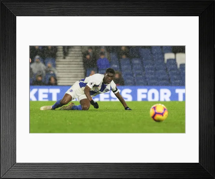 Framed Print : Intense Premier League Showdown: Brighton & Hove Albion vs. Burnley (February 2019) Framed Print : Intense Premier League Showdown: Brighton & Hove Albion vs. Burnley (February 2019)