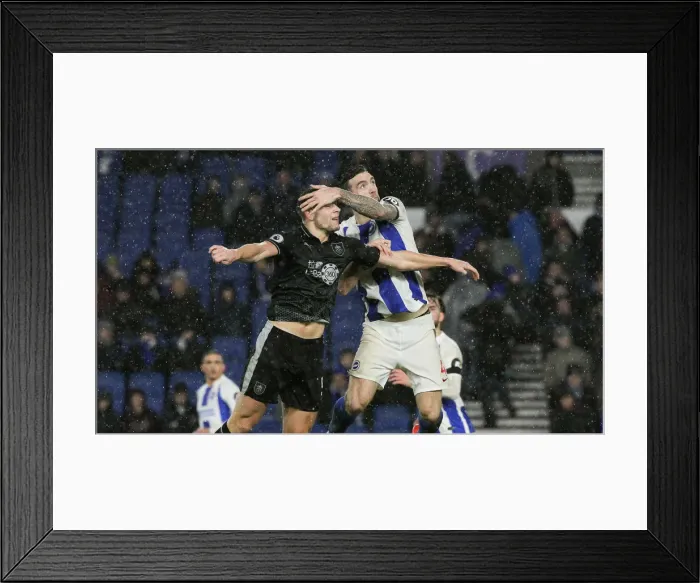 Framed Print : Intense Premier League Showdown: Brighton & Hove Albion vs. Burnley (09FEB19) Framed Print : Intense Premier League Showdown: Brighton & Hove Albion vs. Burnley (09FEB19)