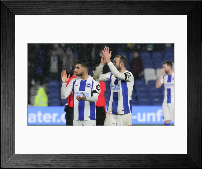 Framed Print : Intense Premier League Showdown: Brighton & Hove Albion vs. Burnley (09FEB19) Framed Print : Intense Premier League Showdown: Brighton & Hove Albion vs. Burnley (09FEB19)