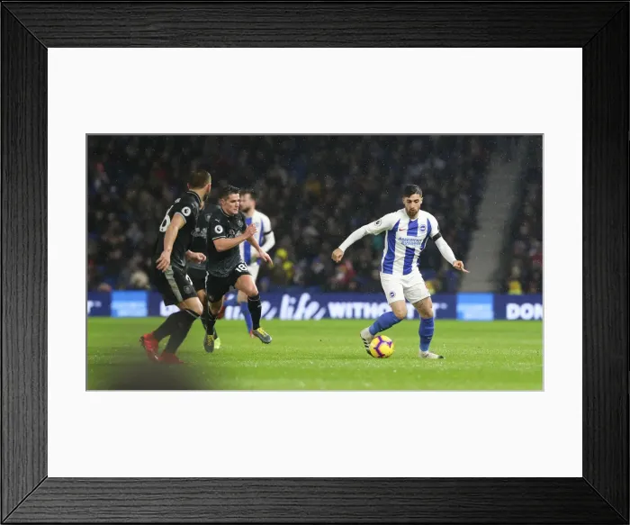 Framed Print : Intense Premier League Showdown: Brighton & Hove Albion vs. Burnley (09FEB19) Framed Print : Intense Premier League Showdown: Brighton & Hove Albion vs. Burnley (09FEB19)