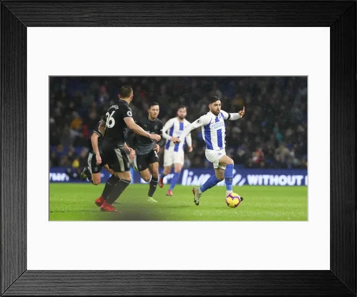 Framed Print : Intense Premier League Showdown: Brighton & Hove Albion vs. Burnley (09FEB19) Framed Print : Intense Premier League Showdown: Brighton & Hove Albion vs. Burnley (09FEB19)