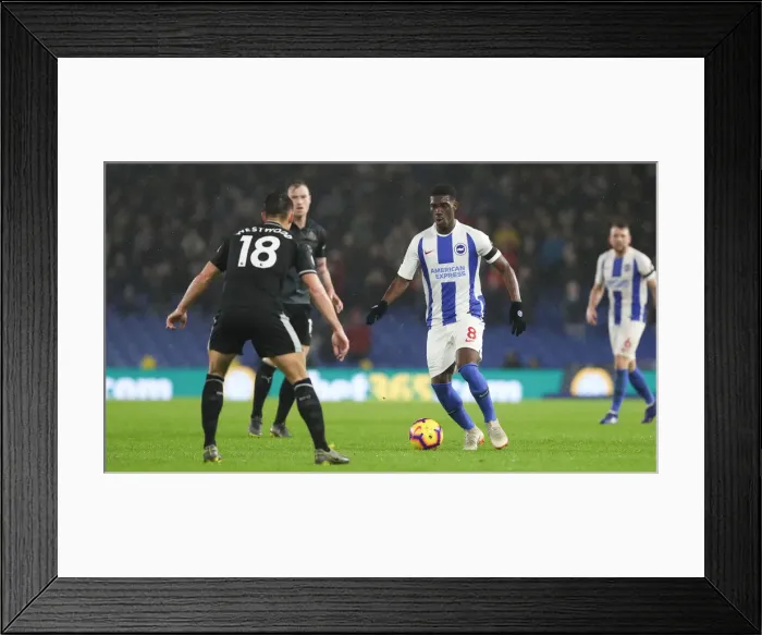 Framed Print : Intense Premier League Showdown: Brighton & Hove Albion vs. Burnley (09FEB19) Framed Print : Intense Premier League Showdown: Brighton & Hove Albion vs. Burnley (09FEB19)