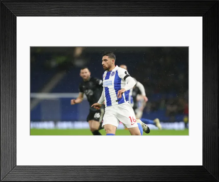 Framed Print : Intense Premier League Clash: Brighton & Hove Albion vs. Burnley (09FEB19) Framed Print : Intense Premier League Clash: Brighton & Hove Albion vs. Burnley (09FEB19)