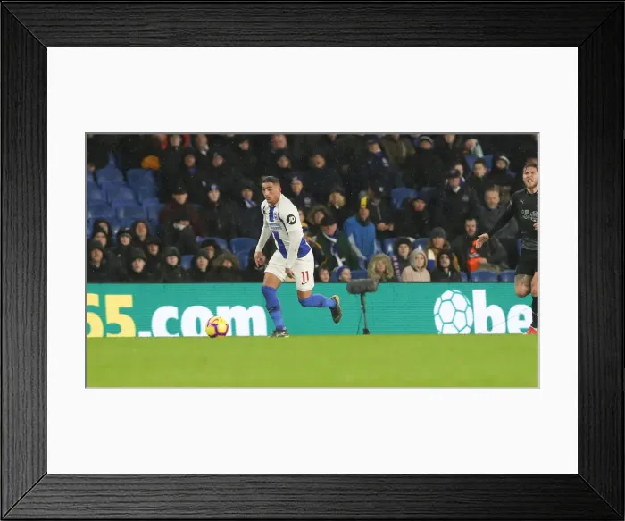 Framed Print : Intense Premier League Showdown: Brighton & Hove Albion vs. Burnley (February 2019) Framed Print : Intense Premier League Showdown: Brighton & Hove Albion vs. Burnley (February 2019)