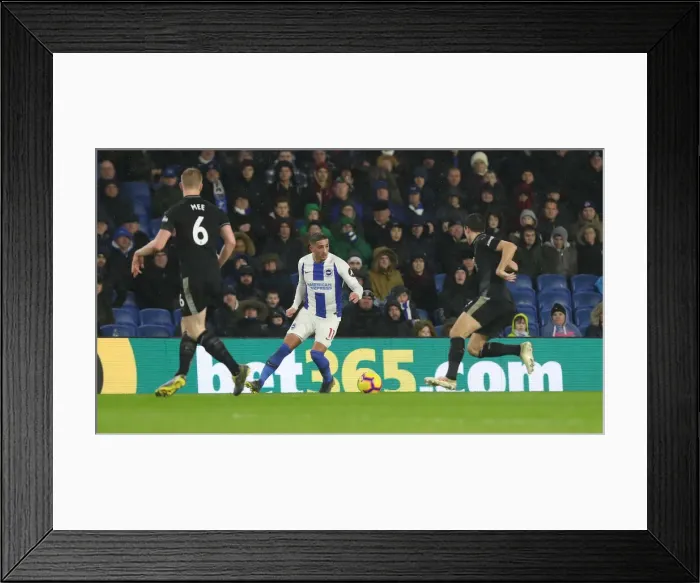 Framed Print : Intense Premier League Showdown: Brighton & Hove Albion vs. Burnley (February 2019) Framed Print : Intense Premier League Showdown: Brighton & Hove Albion vs. Burnley (February 2019)