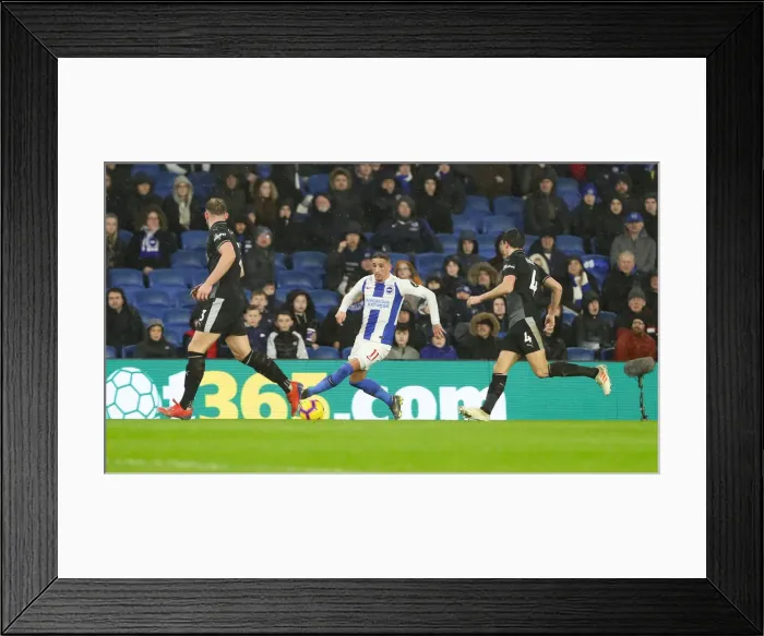 Framed Print : Intense Premier League Showdown: Brighton & Hove Albion vs. Burnley (09FEB19) Framed Print : Intense Premier League Showdown: Brighton & Hove Albion vs. Burnley (09FEB19)