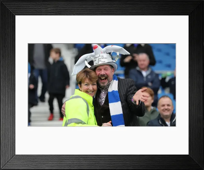 Framed Print : Brighton and Hove Albion vs. Derby County: Emirates FA Cup Showdown at American Express Community Stadium (16FEB19) Framed Print : Brighton and Hove Albion vs. Derby County: Emirates FA Cup Showdown at American Express Community Stadium (16FEB19)