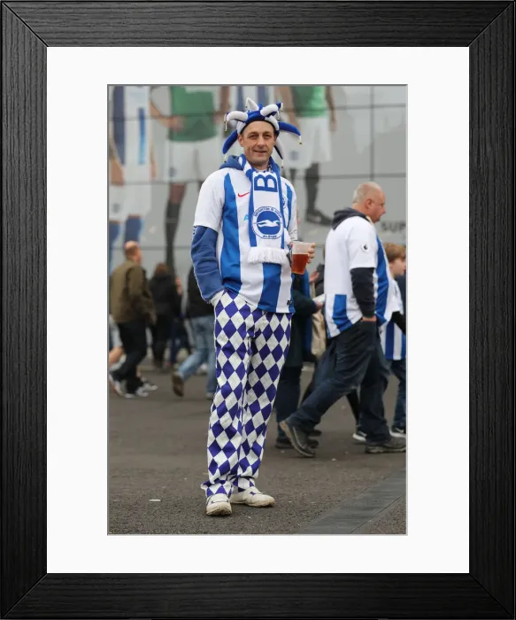 Framed Print : Brighton & Hove Albion vs. Derby County: Emirates FA Cup Battle at American Express Community Stadium (16FEB19) Framed Print : Brighton & Hove Albion vs. Derby County: Emirates FA Cup Battle at American Express Community Stadium (16FEB19)