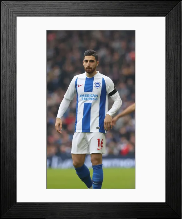 Framed Print : Brighton & Hove Albion vs. Derby County: FA Cup Battle at American Express Community Stadium (16FEB19)