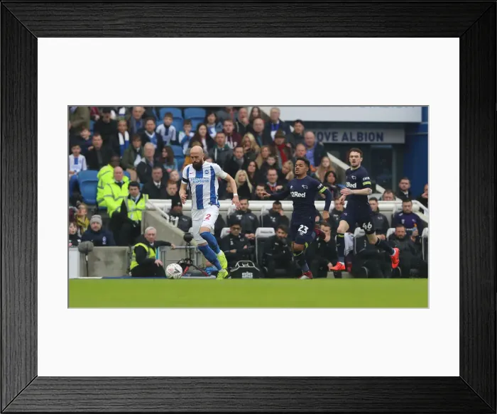 Framed Print : Brighton and Hove Albion vs. Derby County: Emirates FA Cup Showdown at American Express Community Stadium (February 16, 2019) Framed Print : Brighton and Hove Albion vs. Derby County: Emirates FA Cup Showdown at American Express Community Stadium (February 16, 2019)