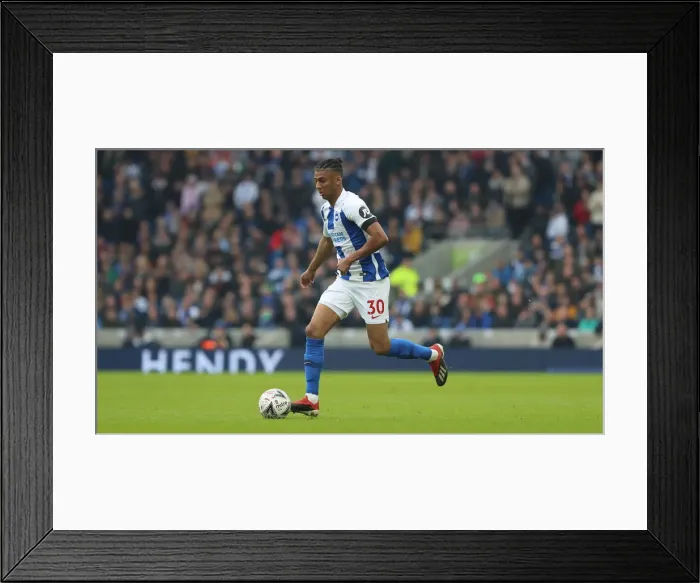 Framed Print : Brighton and Hove Albion vs. Derby County: FA Cup Battle at American Express Community Stadium (16FEB19)