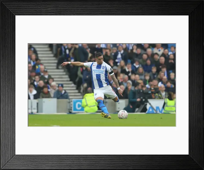 Framed Print : Emirates FA Cup Fifth Round: Brighton & Hove Albion vs. Derby County Showdown at American Express Community Stadium (16th February 2019) Framed Print : Emirates FA Cup Fifth Round: Brighton & Hove Albion vs. Derby County Showdown at American Express Community Stadium (16th February 2019)