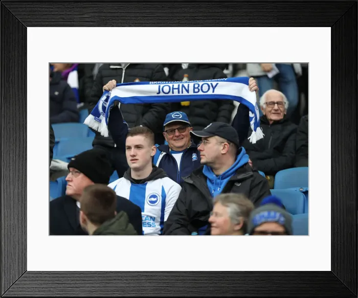 Framed Print : Brighton and Hove Albion vs. Derby County: Emirates FA Cup Showdown at American Express Community Stadium (16FEB19) Framed Print : Brighton and Hove Albion vs. Derby County: Emirates FA Cup Showdown at American Express Community Stadium (16FEB19)