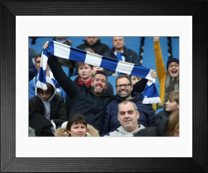 Framed Print : Brighton and Hove Albion vs. Derby County: Emirates FA Cup Showdown at American Express Community Stadium (16FEB19) Framed Print : Brighton and Hove Albion vs. Derby County: Emirates FA Cup Showdown at American Express Community Stadium (16FEB19)