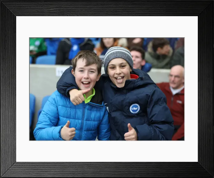 Framed Print : Brighton and Hove Albion vs. Derby County: FA Cup Battle at American Express Community Stadium (16FEB19) Framed Print : Brighton and Hove Albion vs. Derby County: FA Cup Battle at American Express Community Stadium (16FEB19)
